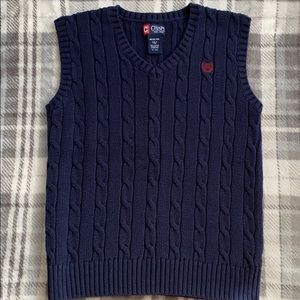 Boys Chaps uniform sweater vest